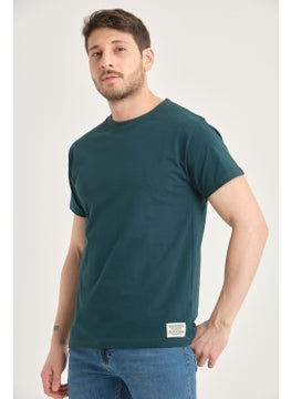 Four Man 2 Pieces Men's 100% Cotton Standard Pattern Non-Wrinkle Plain Color Basic T-Shirt  - Image 5