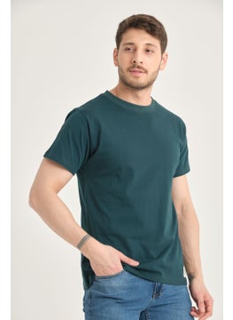 Four Man 2 Pieces Men's 100% Cotton Standard Pattern Non-Wrinkle Plain Color Basic T-Shirt  - Image 3