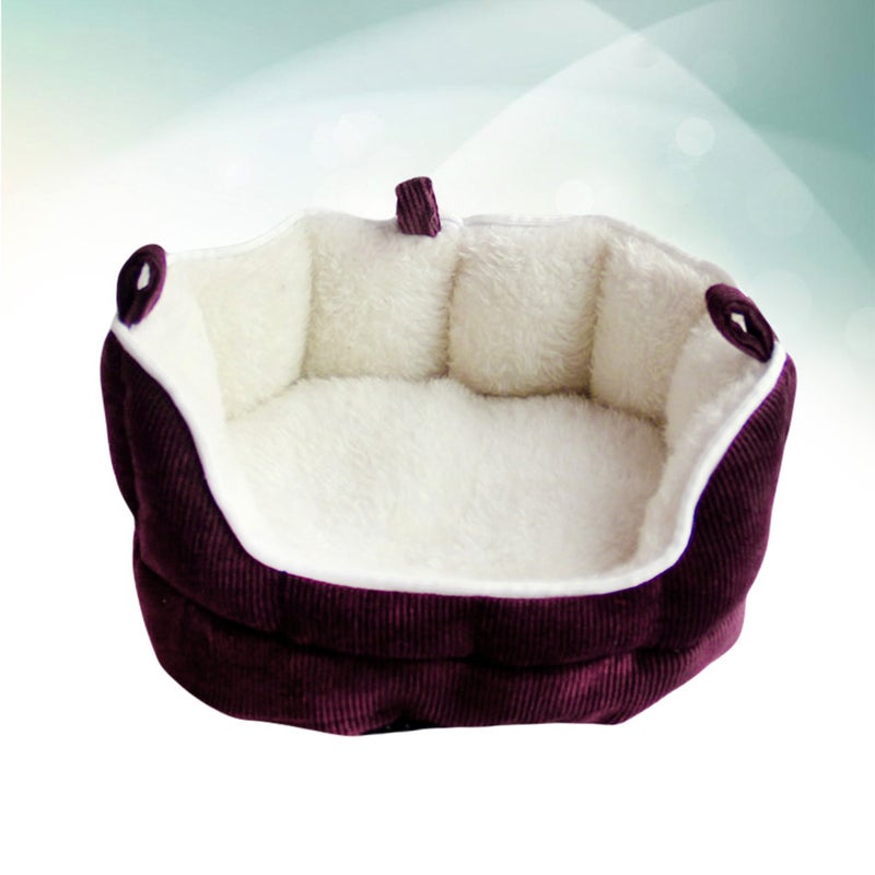 Small Pet Sleeping Bed Ferret Hamster Squirrel Mice House Bed Sofa House - Image 3