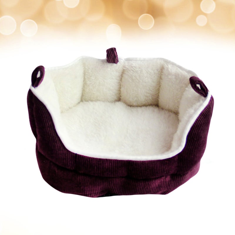 Small Pet Sleeping Bed Ferret Hamster Squirrel Mice House Bed Sofa House - Image 5
