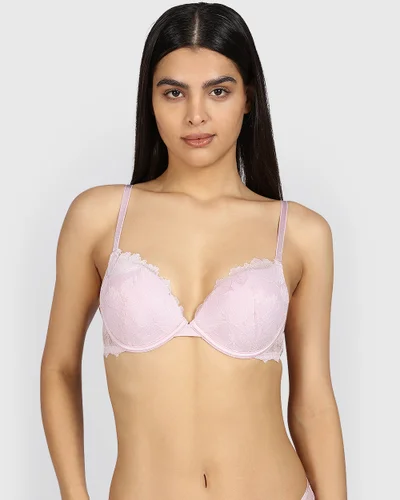 La Senza La Senza Hello Sugar Lace Plunge Double Pushup Bra