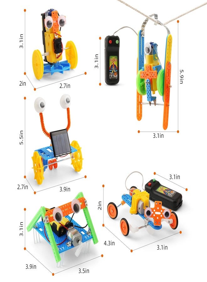 BeAndge STEM Toys for Ages 8-13, Boys Crafts Robotics Science Kits for Kids Age 8-12, Robot Building Kit for Kids 8-10, Experiments Activities, Engineering STEM Toys 7+ 6 7 8 9 10 11 12 + Year Old Gifts - Image 4