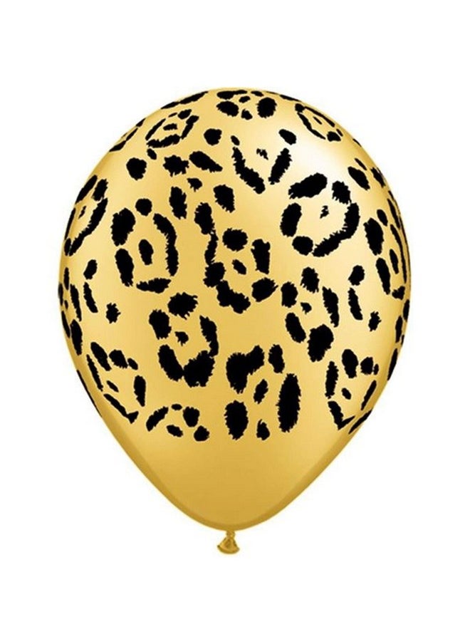 Funcart Funcart 11" Animal Print Latex Balloon Multicolor(8pcs/Pack) Jungle Party Decoration/Jungle Safari Balloons/Balloon Decoration/Animal Party Decoration/Birthday Balloon Decoration/1st Birthday Decoration  - Image 2