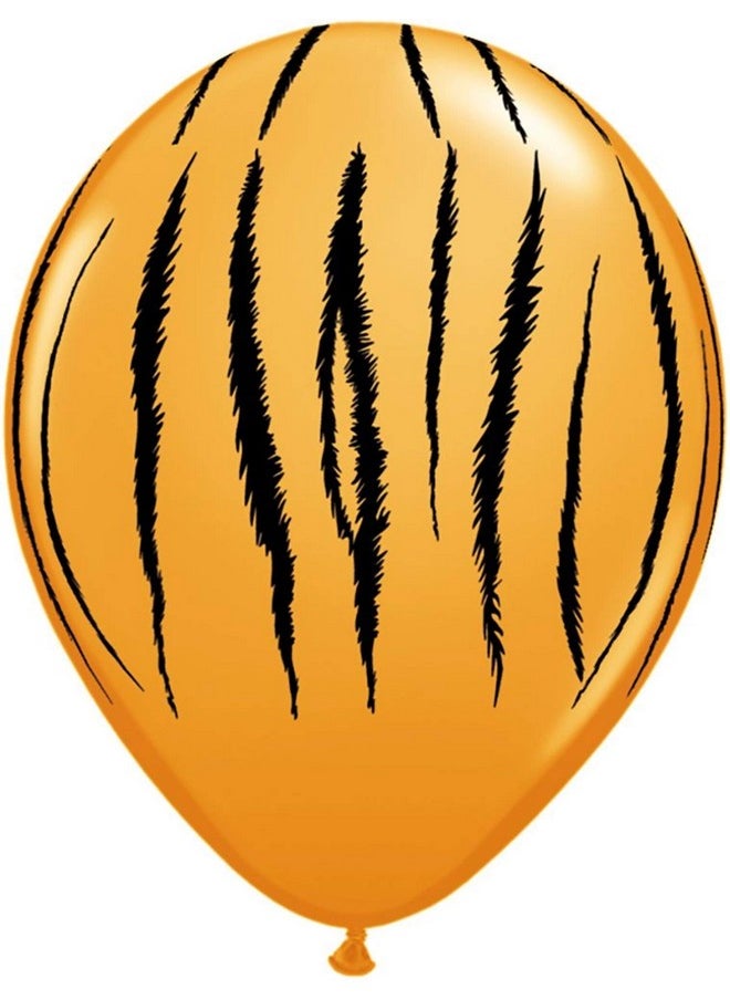 Funcart Funcart 11" Animal Print Latex Balloon Multicolor(8pcs/Pack) Jungle Party Decoration/Jungle Safari Balloons/Balloon Decoration/Animal Party Decoration/Birthday Balloon Decoration/1st Birthday Decoration  - Image 3