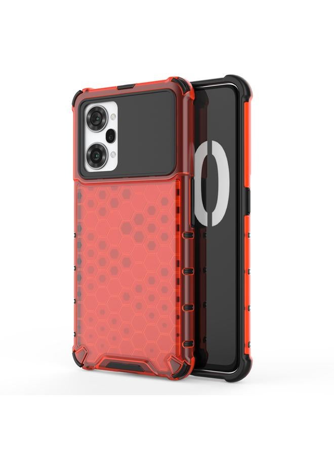 S-TOP Case For OPPO K10 Pro 5G China Shockproof Honeycomb PC + TPU Phone Case - Image 1