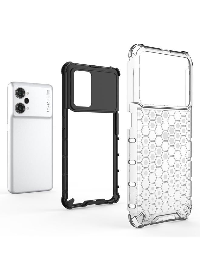 S-TOP Case For OPPO K10 Pro 5G China Shockproof Honeycomb PC + TPU Phone Case - Image 4
