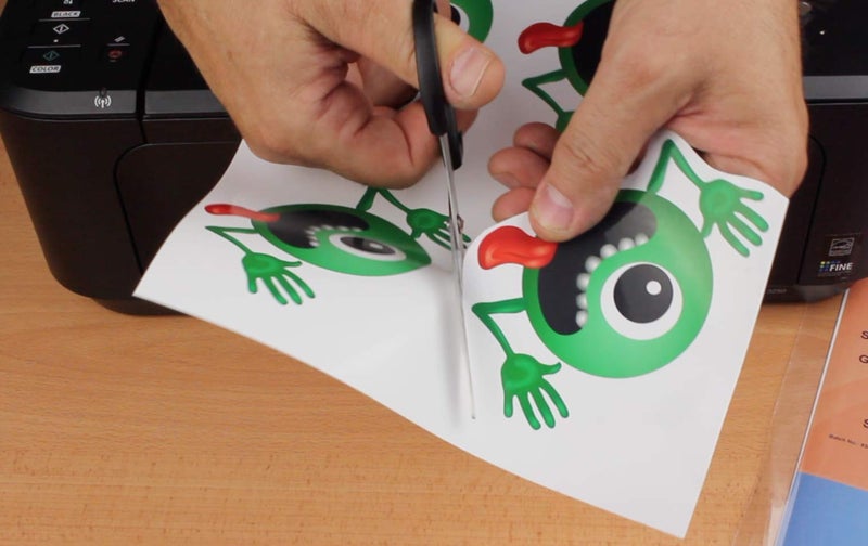 PPD Premium Printable Sticker Paper for Inkjet Printer - 20 Sheets Photo Quality Paper 8.5 x 11 - Self-Adhesive and Instant Dry - PPD-73-20 - Image 5