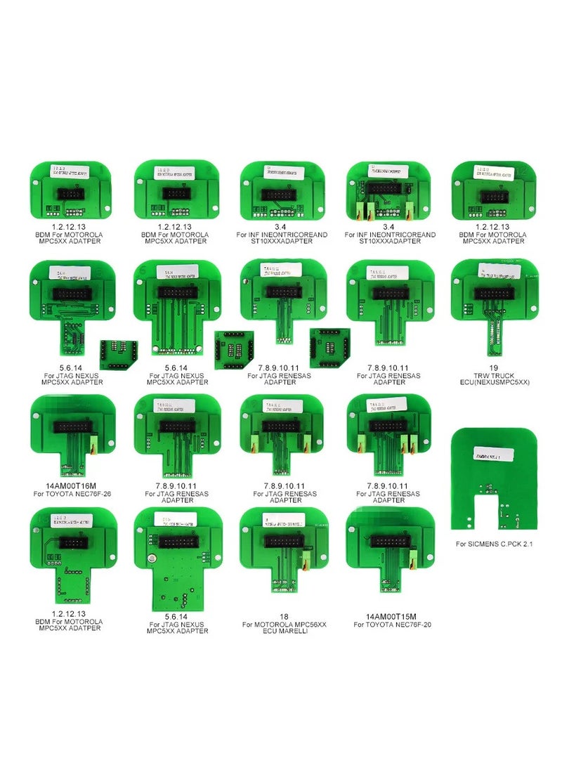 Generic - K-Tag Led Bdm Frame Kess Ktag Bdm Frame For K-tag With 22PCS Bdm Frame Adapters Ecm Tuning Programmer Tool 4Pcs Probe Holder - Image 1