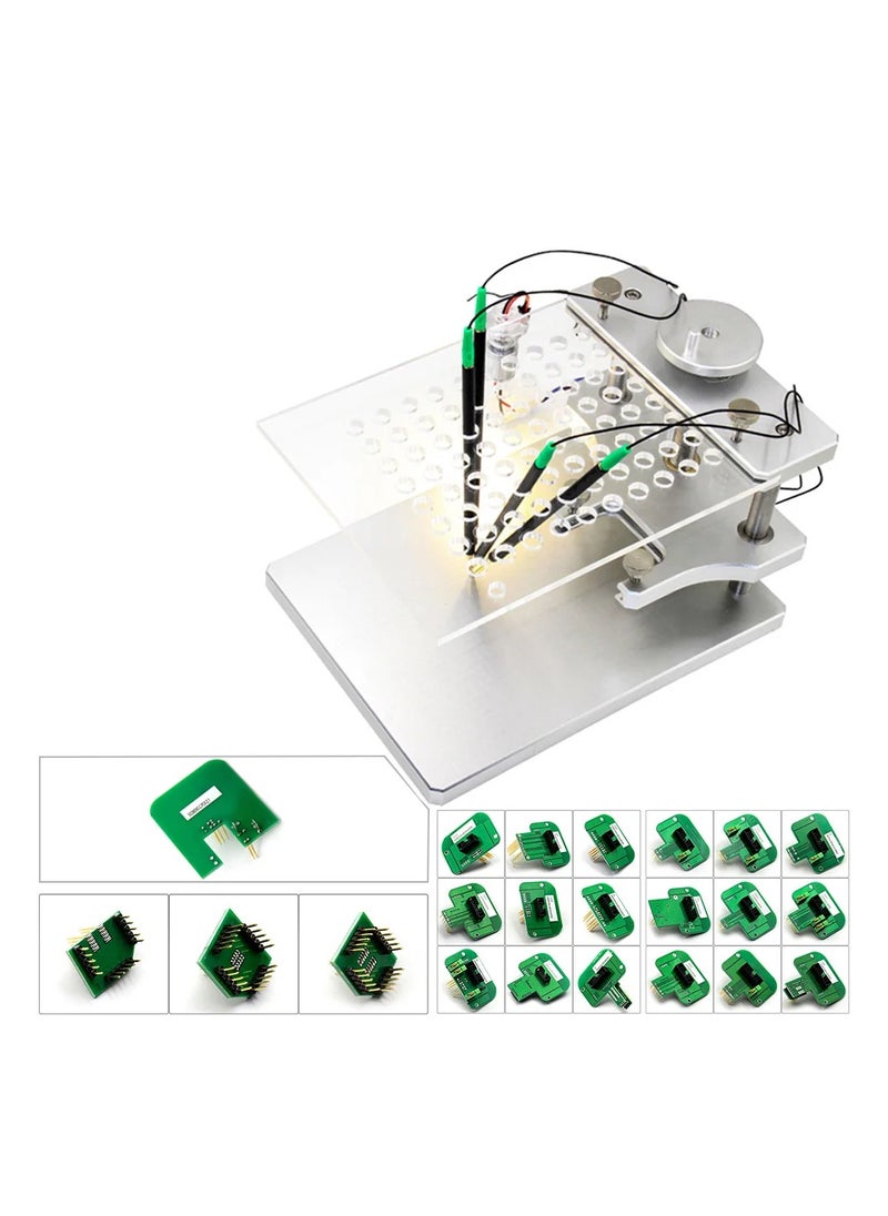 Generic - K-Tag Led Bdm Frame Kess Ktag Bdm Frame For K-tag With 22PCS Bdm Frame Adapters Ecm Tuning Programmer Tool 4Pcs Probe Holder - Image 1