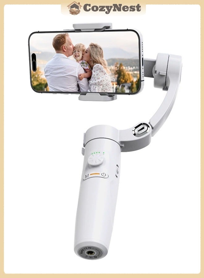 3-Axis Smartphone Gimbal Stabilizer for Android  iPhone, Handheld Phone Stabilizer for Video Recording with Face/Object Tracking, Anti-Shake Gimbal for Vlogging, YouTube, TikTok - Image 1