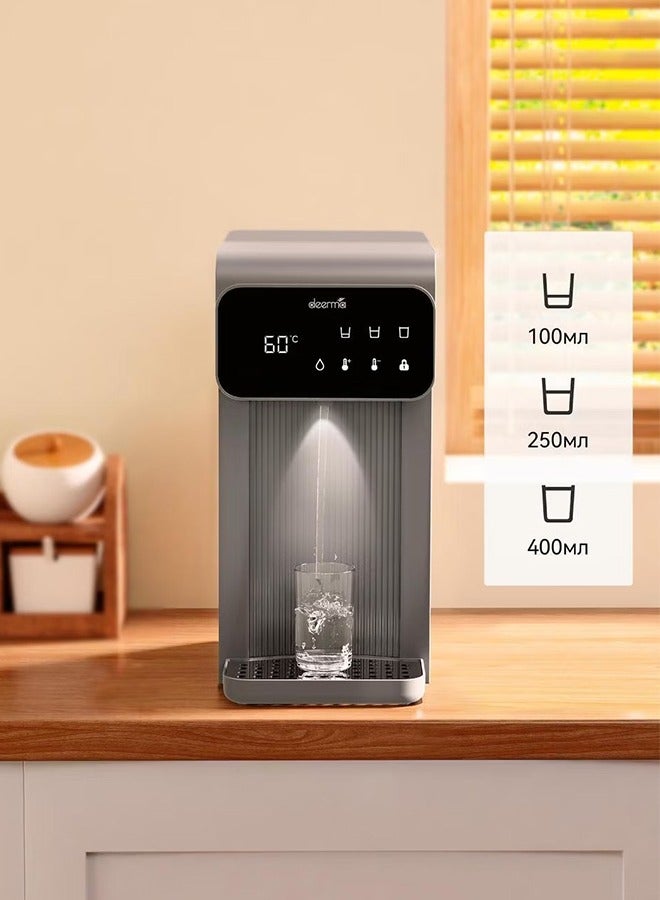 Deerma One-Touch Hot Water Dispenser Rapid Heating Electric Thermo Kettle – Instant Hot Water for Tea, Coffee, and More with Digital Display Precision Temperature Control 3 L 2200 W SH37W Grey - Image 3