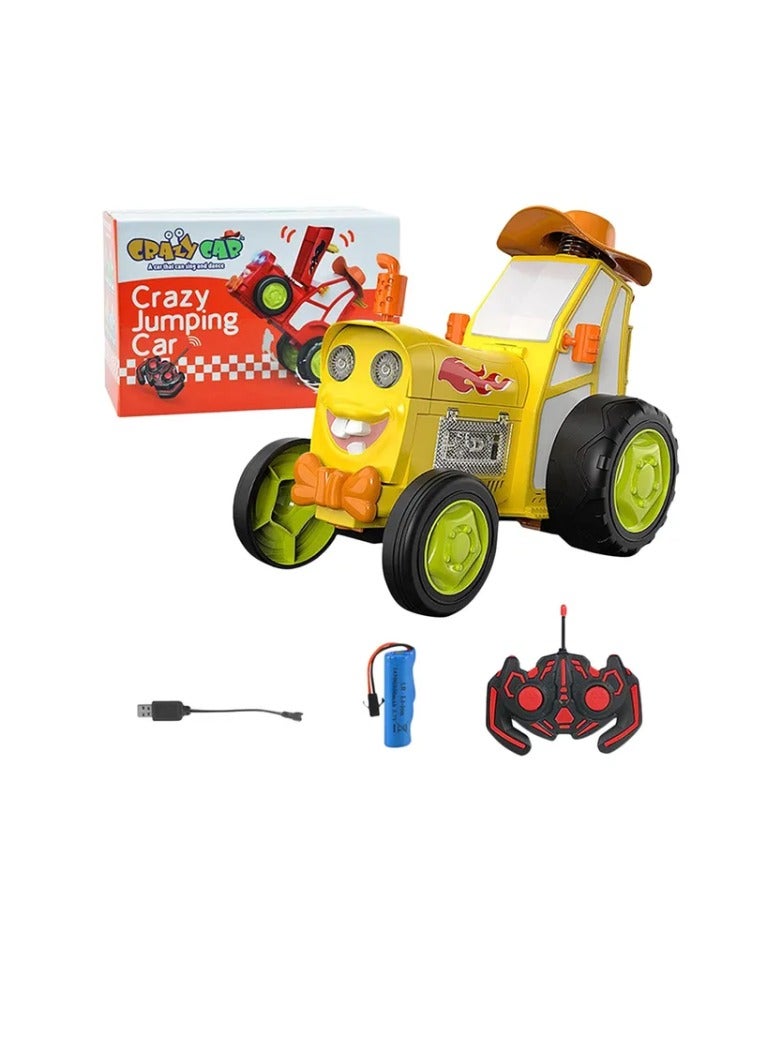STEM Mini RC Crazy Jumping Car - Assorted Colour 1Piece - Image 1