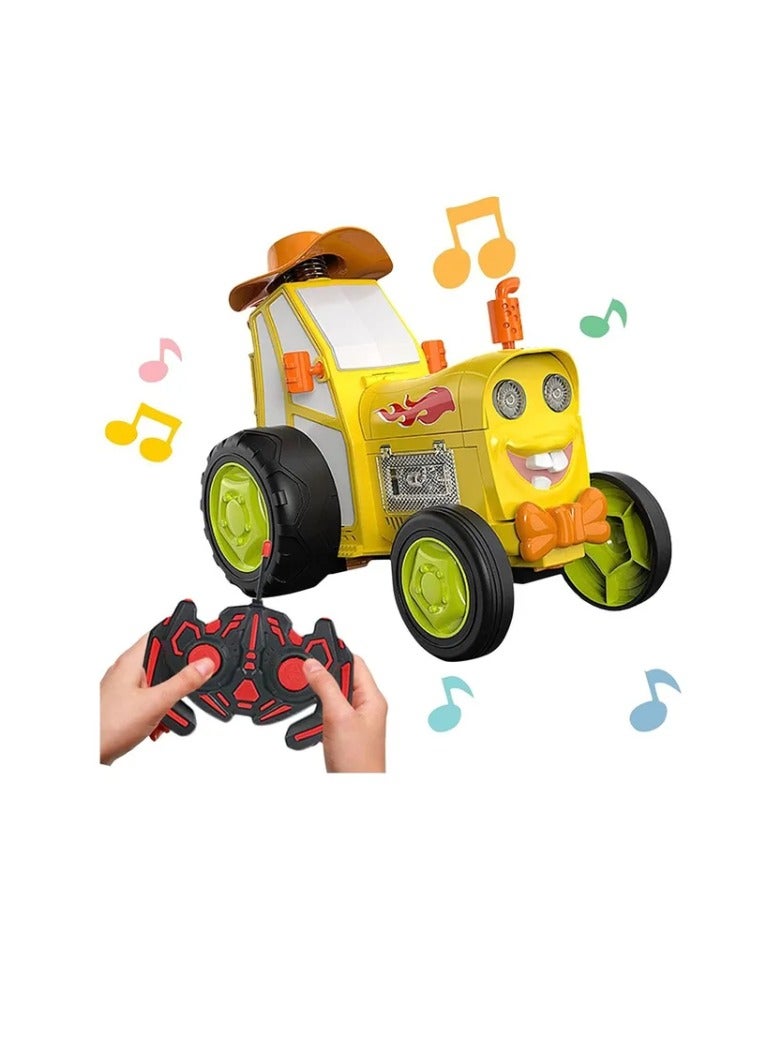 STEM Mini RC Crazy Jumping Car - Assorted Colour 1Piece - Image 4