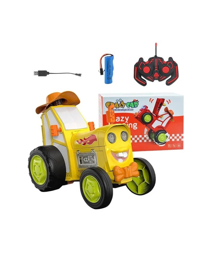 STEM Mini RC Crazy Jumping Car - Assorted Colour 1Piece - Image 5