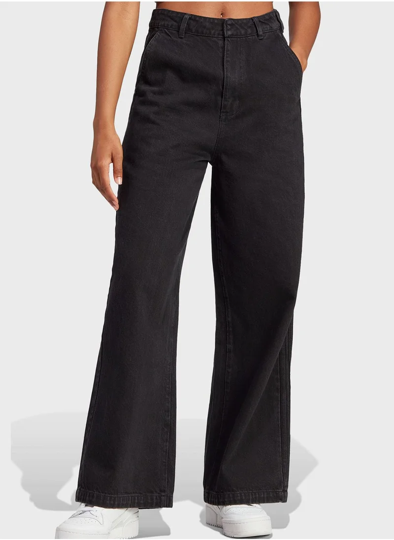 adidas Originals Essential 3 Stripe Jeans