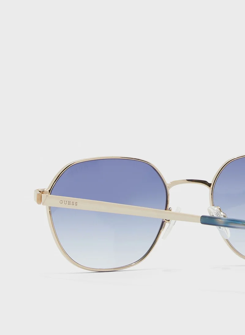 GUESS Pentagon Sunglasses