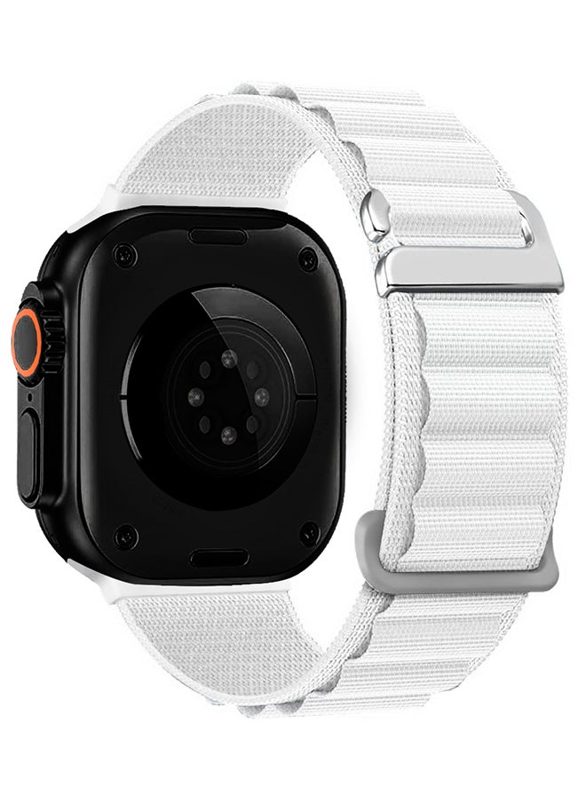 Generic Alpine Loop Band For Apple Watch Band 49mm/45mm/44mm/42mm Nylon Woven Sport Strap Compatible with iWatch Series Ultra2/Ultra/8/7/SE/6/5/4/3/2/1 Adjustable Strap  - Image 1