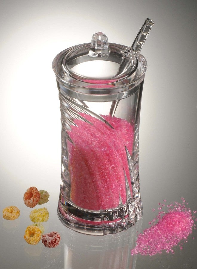 Prodyne Sugar Please Acrylic Sugar Jar with Spoon in Glacier - Image 2