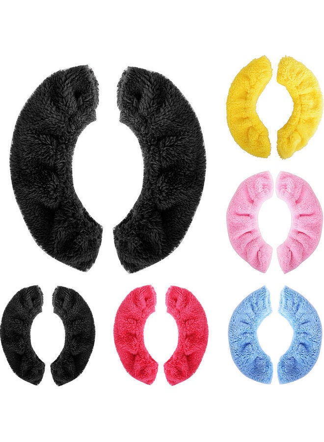 NIBEMINENT 1Pair Unisex Figure Skating Shoes Cover Elastic Velvet Anti-rust Dustproof Spats 0.15kg  - Image 5