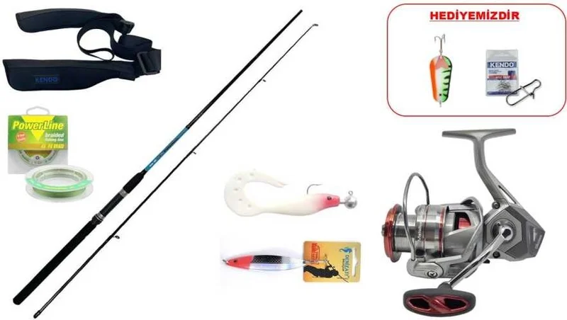 أوكوما G-Power Spin 270 cm 7-35 gr & METOLIUS-4000A Spin Set