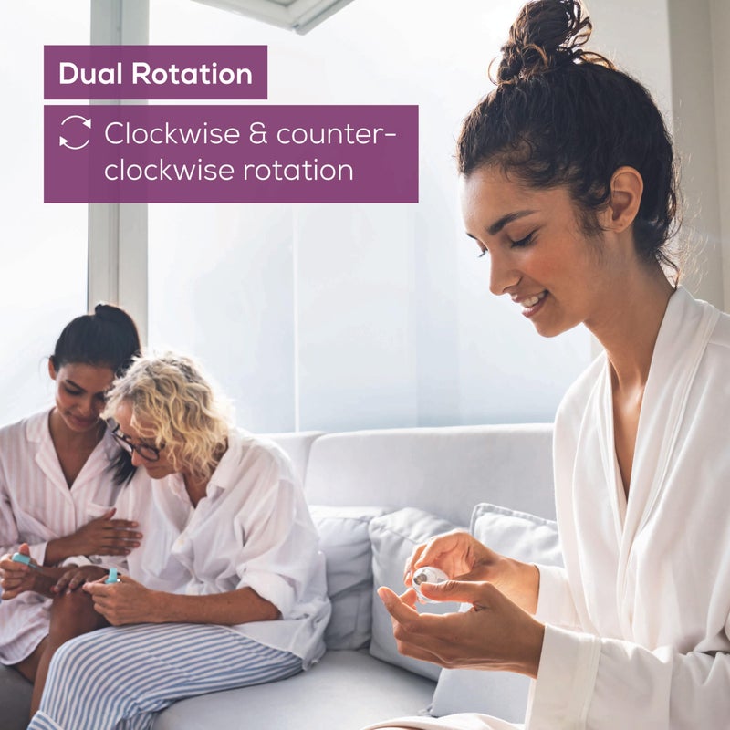 Beurer MP32 Electric Nail Drill with 7 Attachments, Manicure/Pedicure Set with 2-Speed Levels & Dual Rotation for Salon-Quality Nail Care at Home, Including Storage Case - Image 4