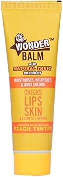 NuAge Wonder Balm Hand BalmCream for Lips Hands and Nails enriched with Aloe Vera Peach Tinted 50ml - Image 3