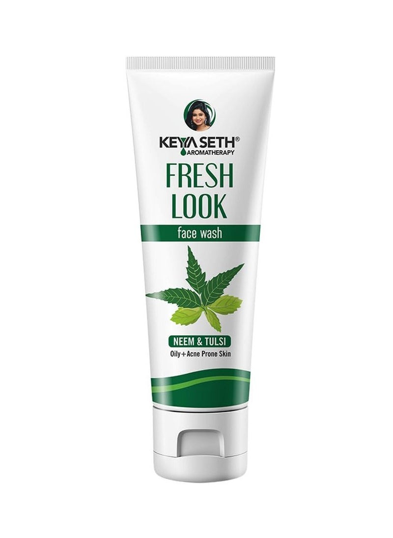 Keya Seth Keya Seth Aromatherapy Fresh Look Neem Face Wash Acne Oil Control Ultra Purifying Enriched with Neem 100ML  - Image 1