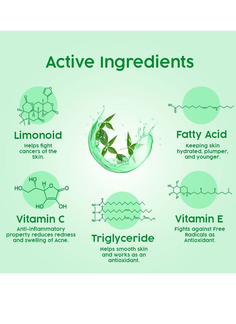 Keya Seth Keya Seth Aromatherapy Fresh Look Neem Face Wash Acne Oil Control Ultra Purifying Enriched with Neem 100ML  - Image 2