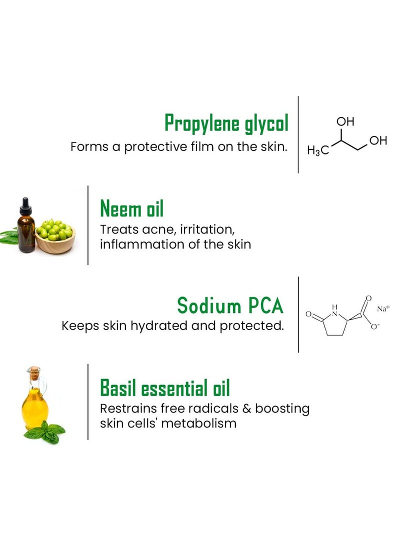 Keya Seth Keya Seth Aromatherapy Fresh Look Neem Face Wash Acne Oil Control Ultra Purifying Enriched with Neem 100ML  - Image 3