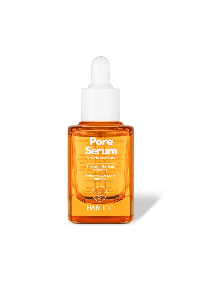 HANHOO Pore Serum With Niacinamide Gently Exfoliating Pore Serum For Clogged Pores Oily Skin And Acneprone Skin Made With Niacinamide Glycolic Acid & Salicylic Acid 1.01 Fl. Oz. - Image 1