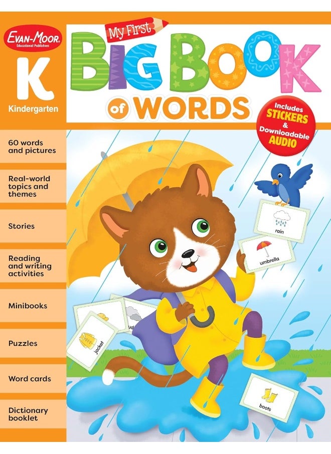 null - My First Big Book of Words, Grade K Workbook - Image 1