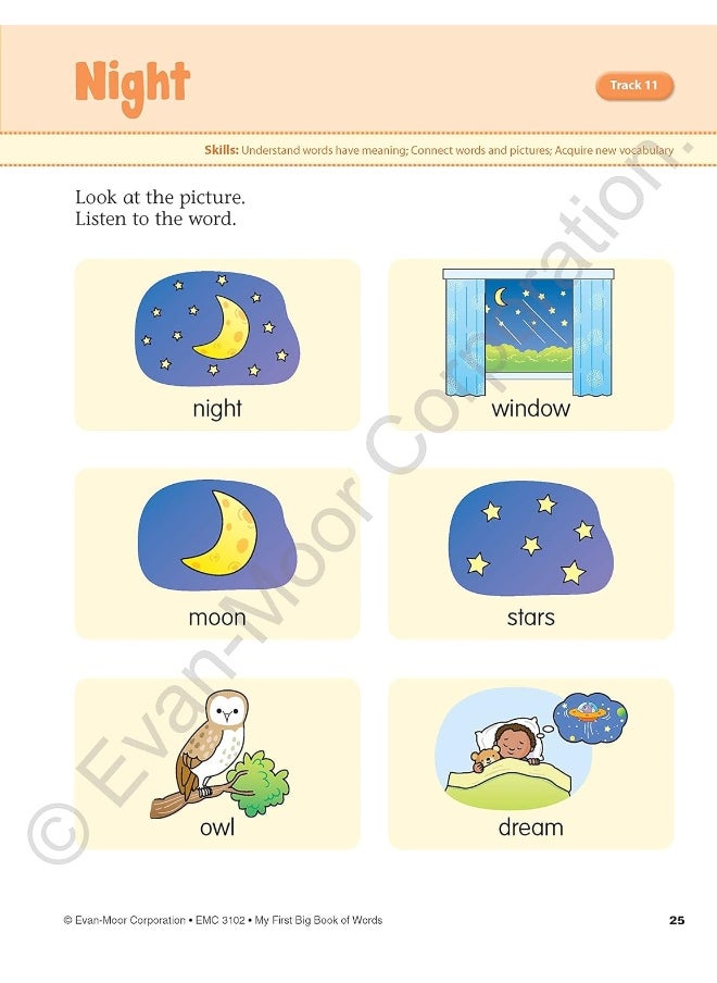 null - My First Big Book of Words, Grade K Workbook - Image 1