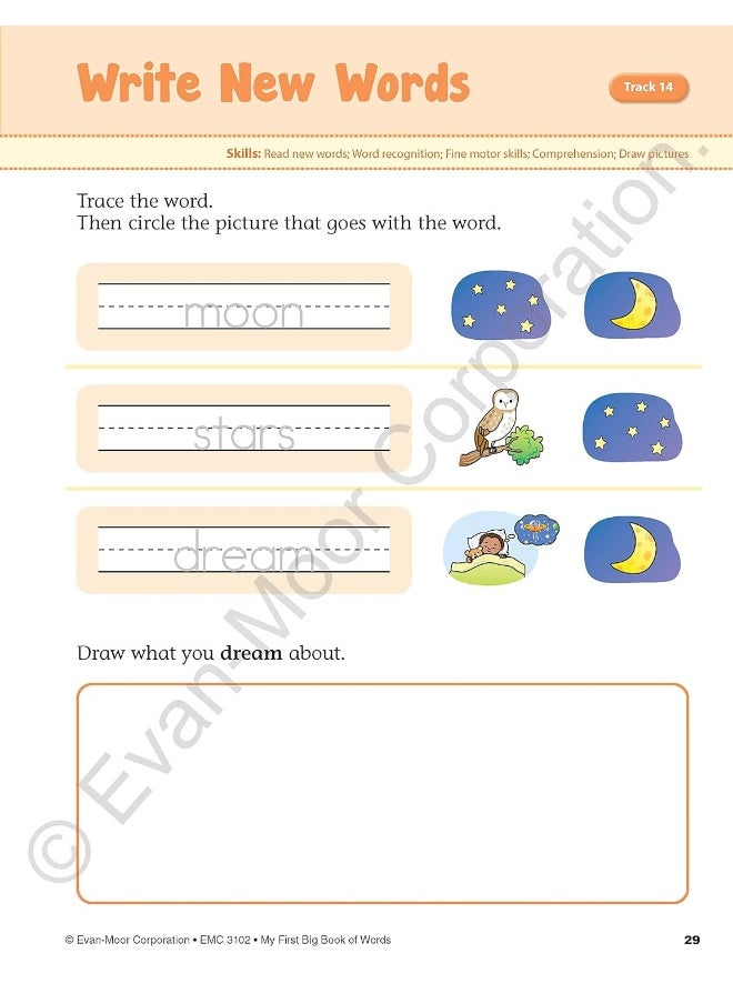 null - My First Big Book of Words, Grade K Workbook - Image 1