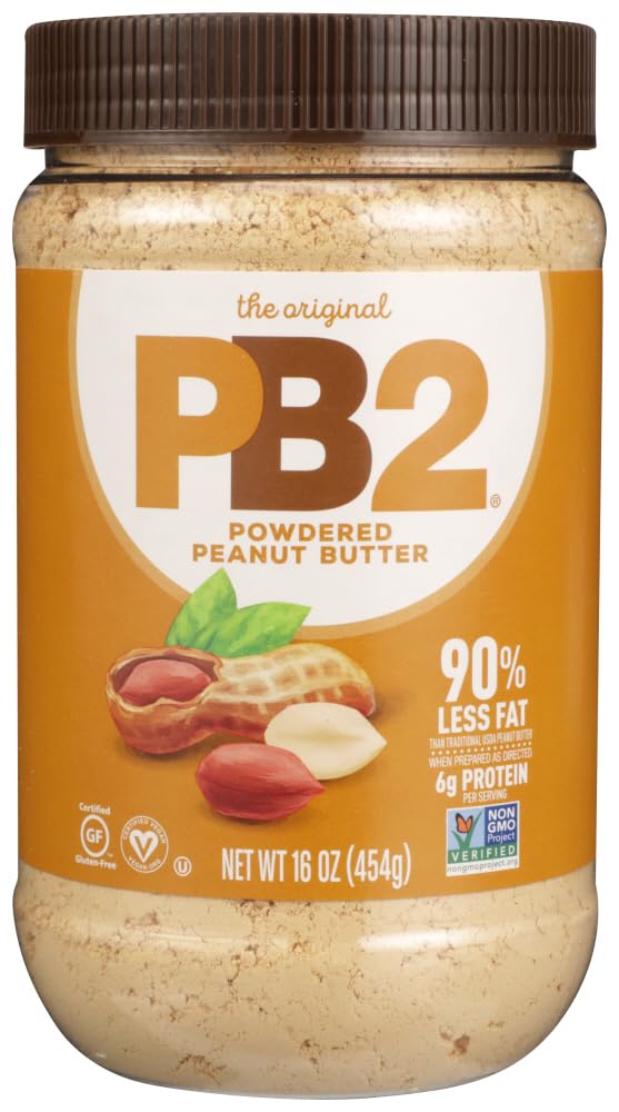 Bell Plantation PB2 Powdered Peanut Butter 16 oz Pack of 4