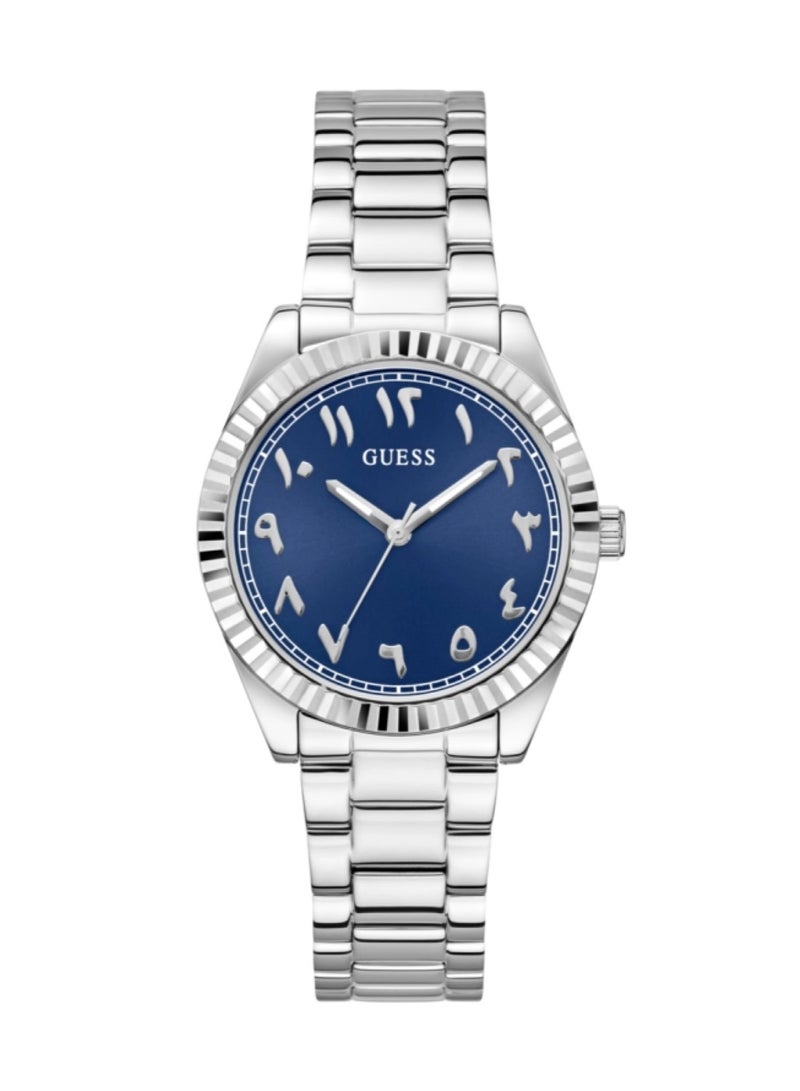 GUESS Women's Luna Analog Quartz Stainless Steel Arabic Index Watch GW0735L1 - 36mm - Image 1