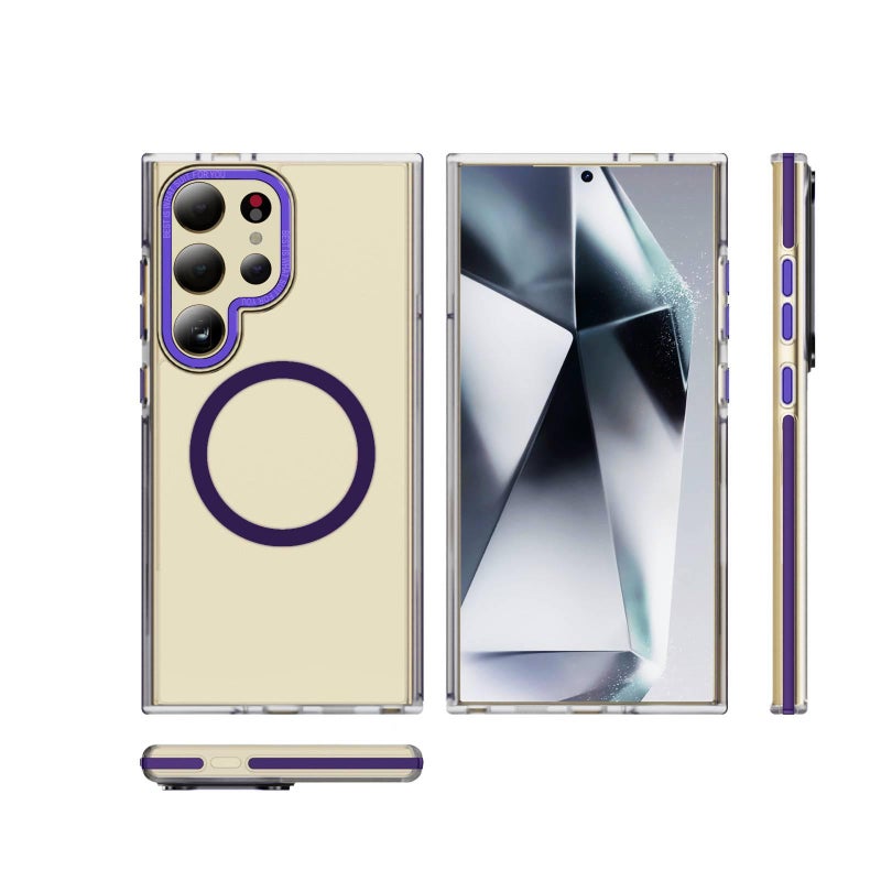 MagSafe Case | Cover for Samsung Galaxy A25 | Purple | Anti-Fingerprint | Strong Magnetic - Image 1