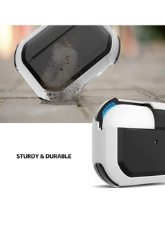 ELTRAZONE AirPods 3 Case Cover with Keychain Upgraded Armor Shockproof Hard-Shell Protective TPU Compatible for Apple Airpods 3rd Generation Case for Women Men Girls Boys (Front LED Visible)  - Image 4