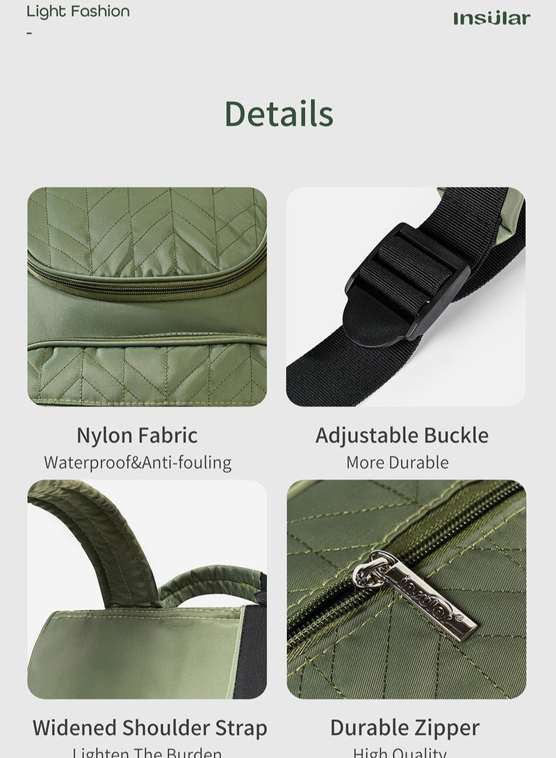 insular Waterproof Diaper Backpack Set - Image 3