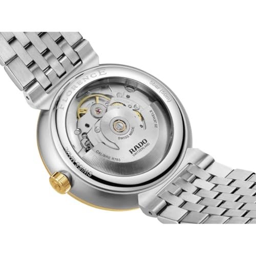 Rado - Florence Automatic - Unisex - Swiss Watch - Sapphire Crystal Dial - Stainless Steel Case - Automatic - PVD Yellow Gold - 39 mm - Image 4