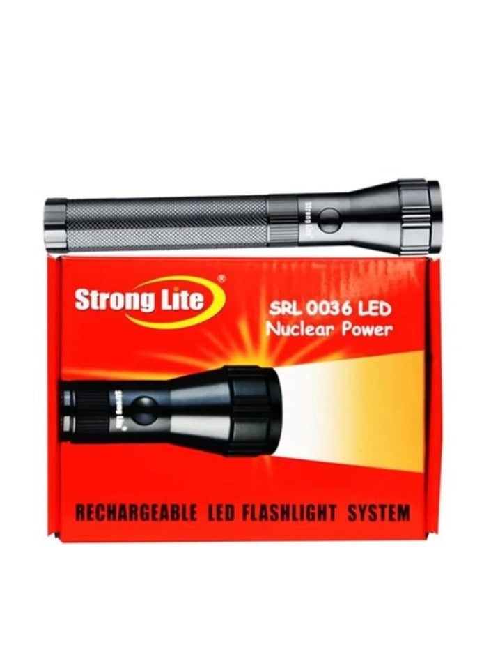 STRONGLITE Rechargeable LED Flashlight System Black