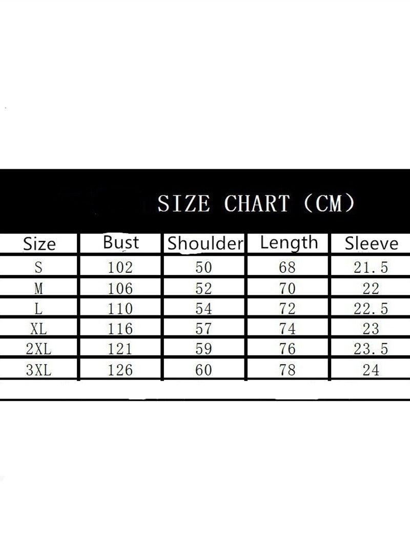 Men's new washed old dark anime print street retro t-shirt street trendy round neck short-sleeved t-shirt - Image 2