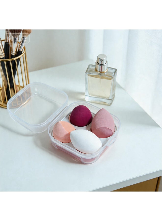 Multi-Piece Beauty Blender Set, Soft Makeup Sponge Set Wet and Dry Use, Flawless Foundation Blending Sponges for Full Face Cosmetic Makeup Tools - Image 1