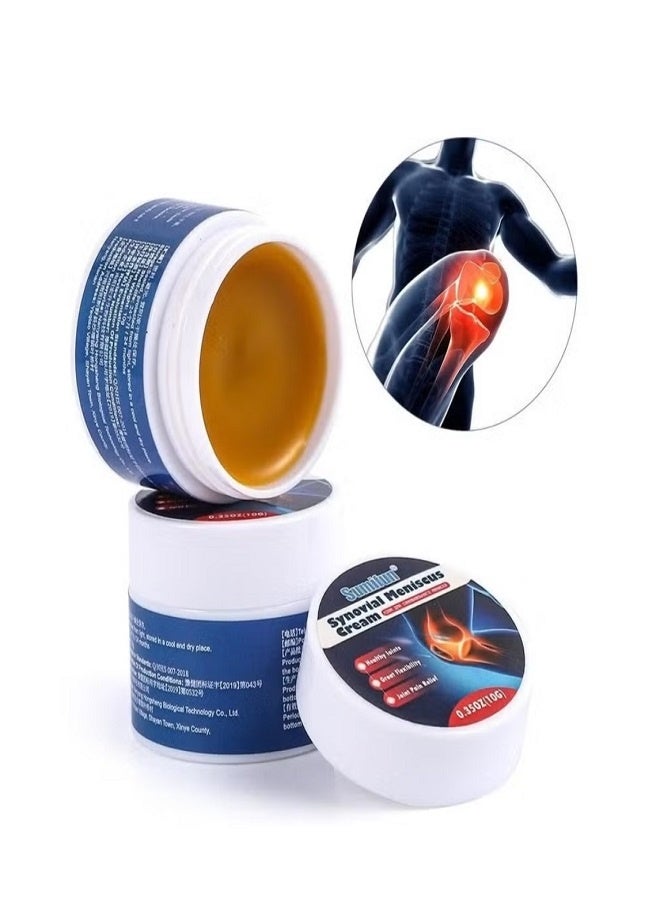 Sumifun 2 Pack Synovial Meniscus Pain Relief Cream Joint Pain Relief Cream Knee Care Cream for Joint Care Treatment Gel Pain Relief Cream Joint and Bone Therapy Cream Soothing Joint Cream 10g - Image 1