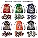 Grajar DD Dice Set with Characters Pattern Dice Pouches 42 Pcs polyhedral dice Set PU Leather and Velvet dice Tray for Dungeons and Dragons DD RPG MTG Table Games Starry Sky - Image 4