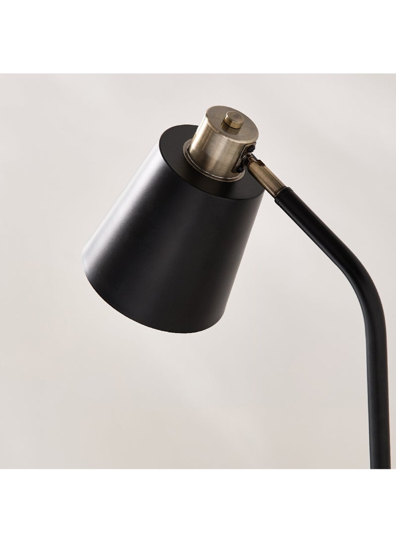 Home Box Tyler Brushed Brass Metal Floor Lamp 20 x 12 x 146 cm  - Image 3