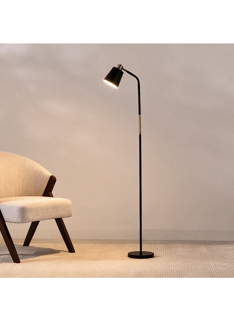 Home Box Tyler Brushed Brass Metal Floor Lamp 20 x 12 x 146 cm  - Image 2