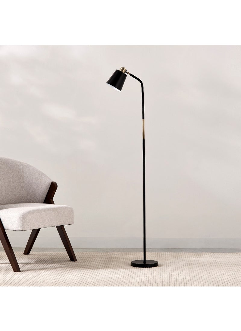 Home Box Tyler Brushed Brass Metal Floor Lamp 20 x 12 x 146 cm  - Image 1