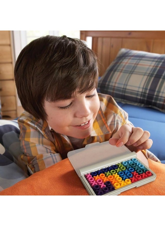 WireScorts - WireScorts IQ XOXO Games, 120 Challenges, 5 Levels of Difficulty, 1-Player Brain Teaser for Kids and Adults, Enhances Logic and Problem-Solving Skills - Image 1