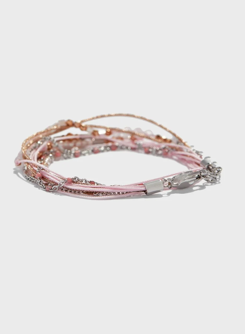 FOSSIL Beaded Stack Bracelet