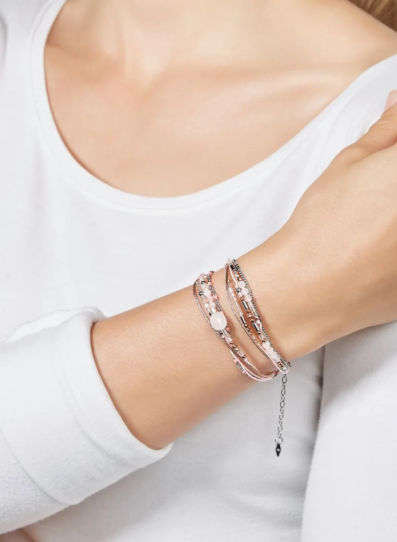 FOSSIL Beaded Stack Bracelet